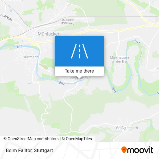 Карта Beim Falltor