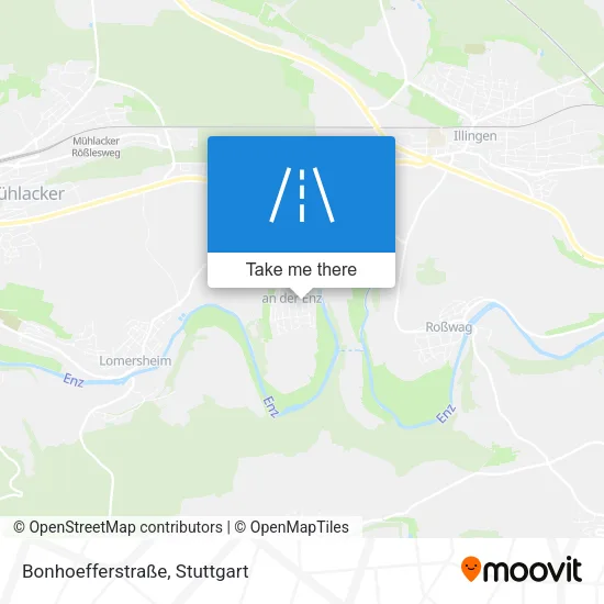 Карта Bonhoefferstraße