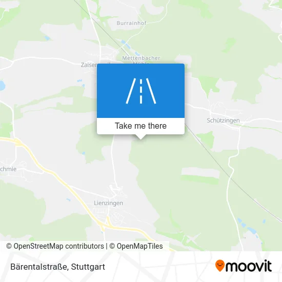 Карта Bärentalstraße