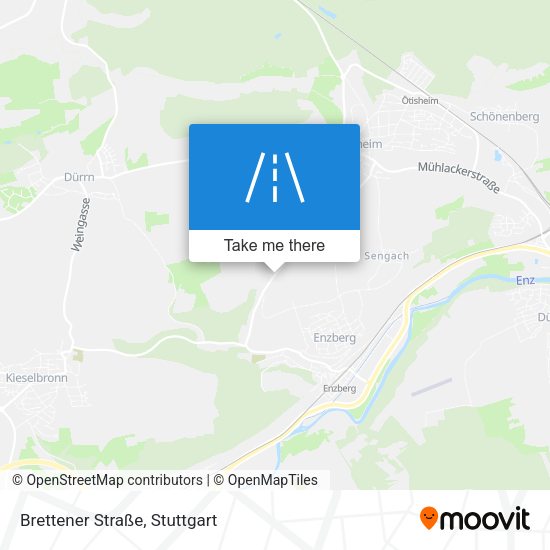 Brettener Straße map