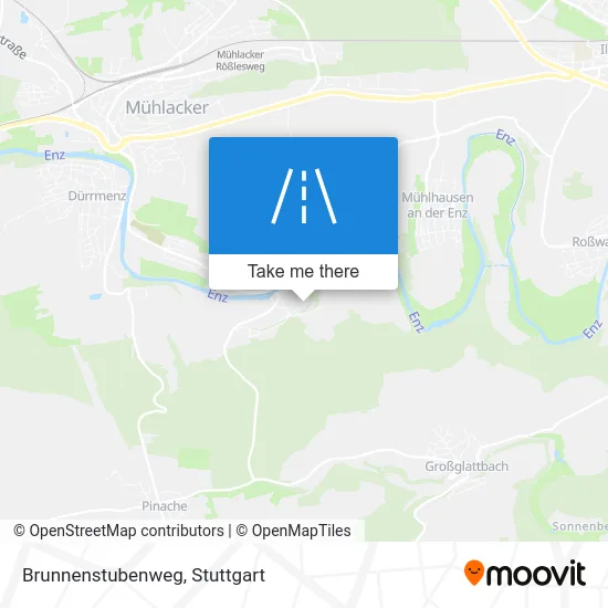 Карта Brunnenstubenweg