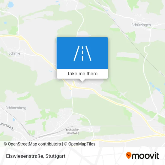 Карта Eiswiesenstraße