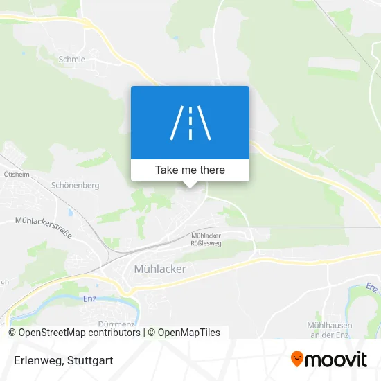 Карта Erlenweg