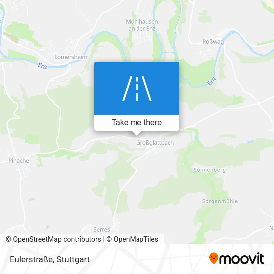 Карта Eulerstraße
