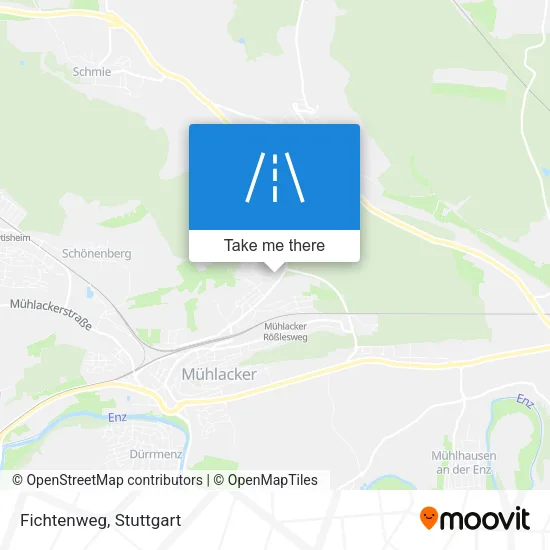 Fichtenweg map