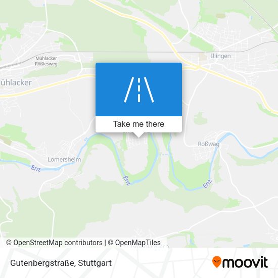 Gutenbergstraße map