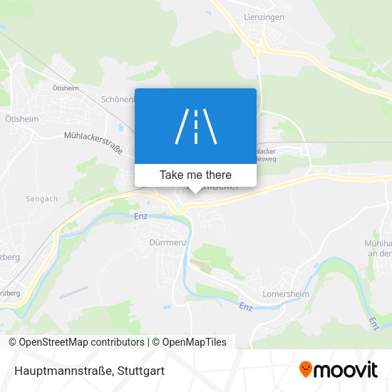 Hauptmannstraße map
