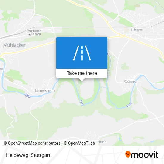 Карта Heideweg