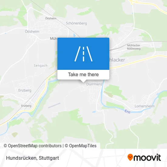 Карта Hundsrücken