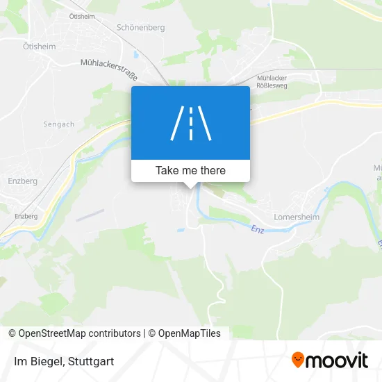 Карта Im Biegel