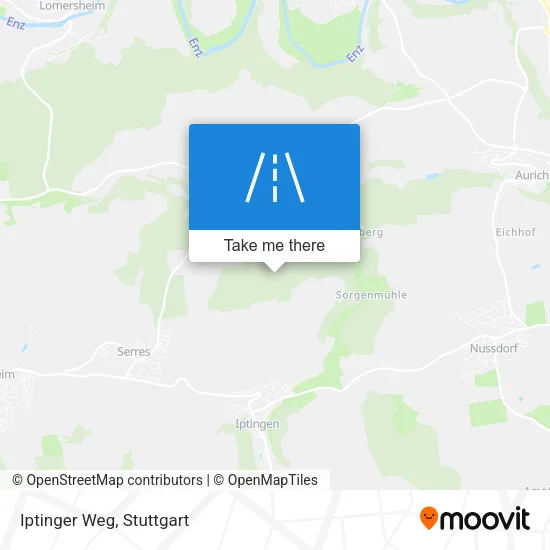 Карта Iptinger Weg