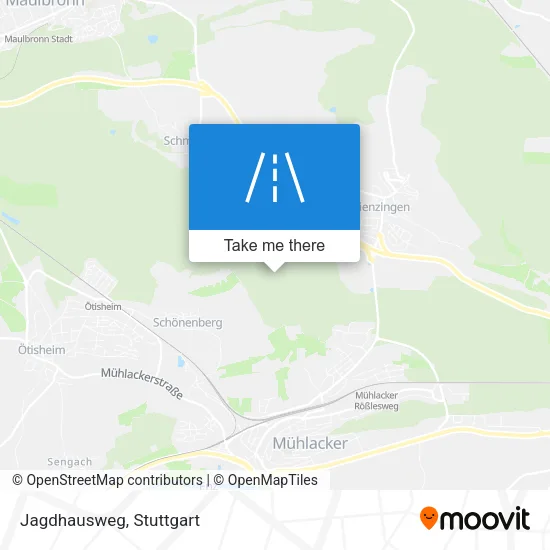 Карта Jagdhausweg