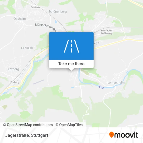 Карта Jägerstraße