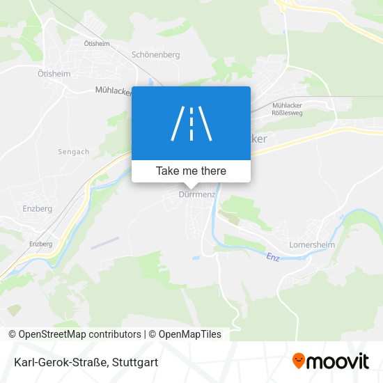 Karl-Gerok-Straße map