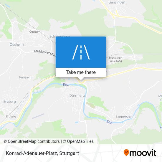 Konrad-Adenauer-Platz map