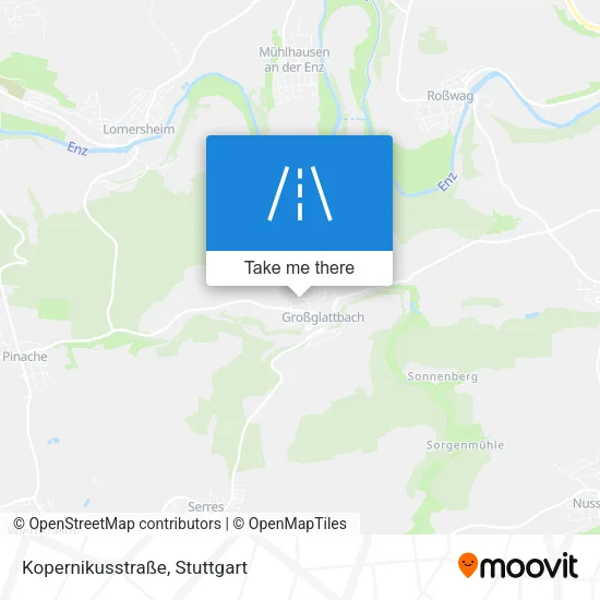 Карта Kopernikusstraße