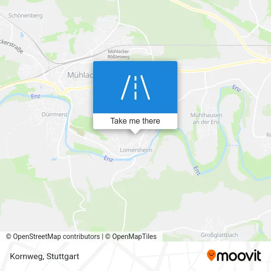 Карта Kornweg