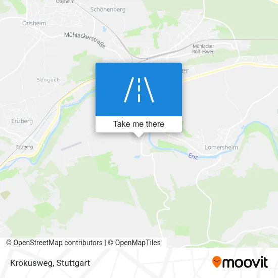 Карта Krokusweg