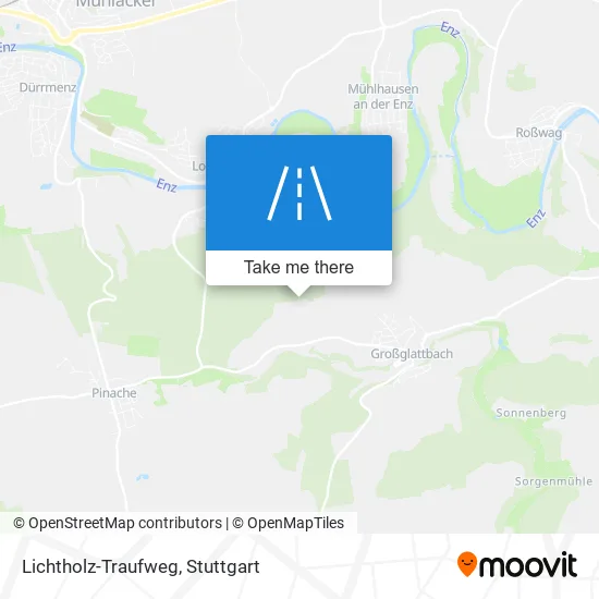 Карта Lichtholz-Traufweg