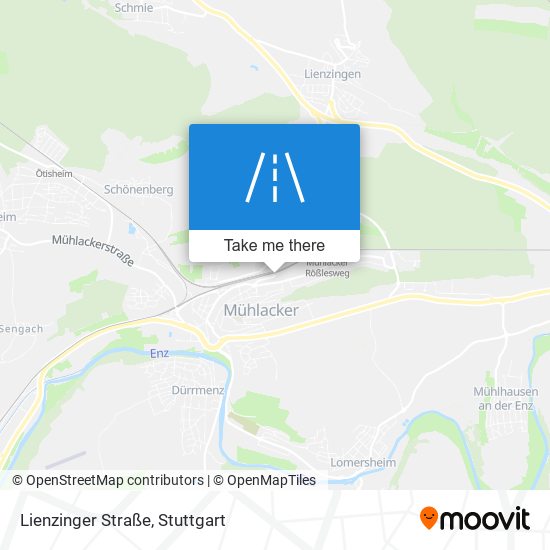 Lienzinger Straße map