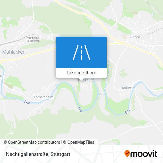 Nachtigallenstraße map