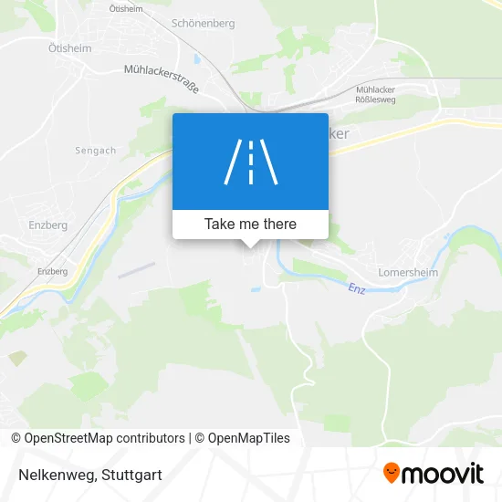 Карта Nelkenweg