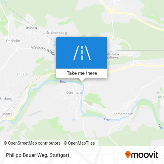 Карта Philipp-Bauer-Weg