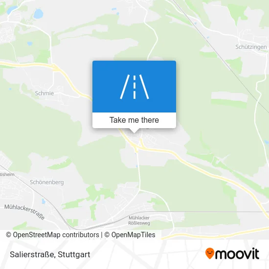 Карта Salierstraße