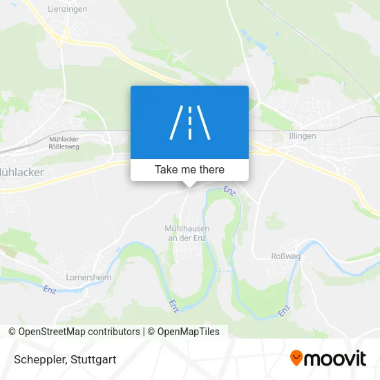 Карта Scheppler