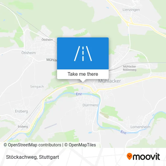 Карта Stöckachweg