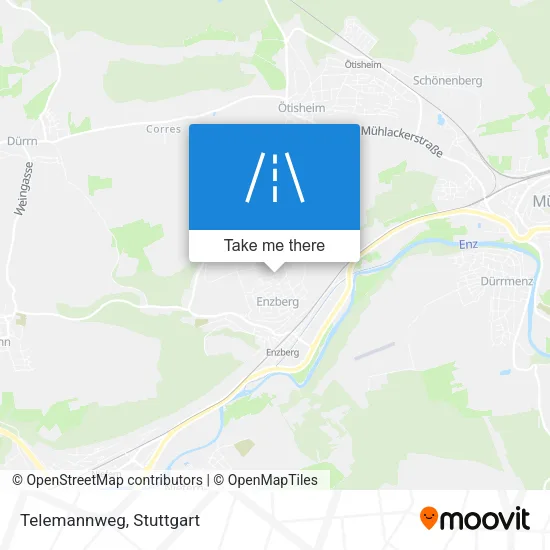 Карта Telemannweg