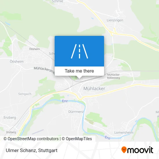 Карта Ulmer Schanz