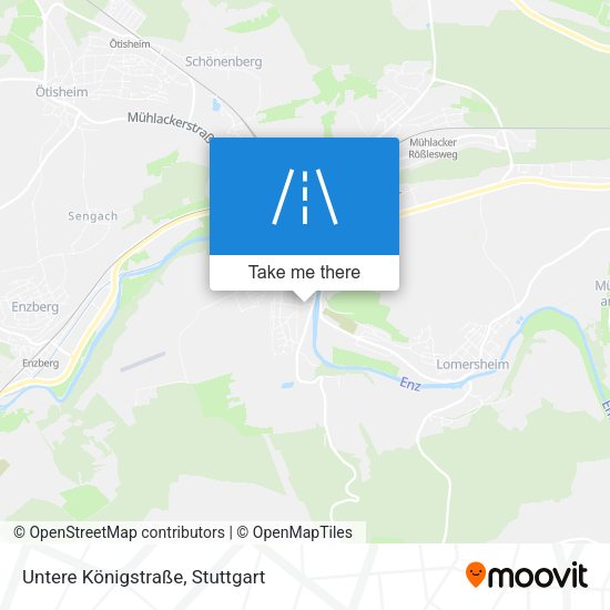 Untere Königstraße map
