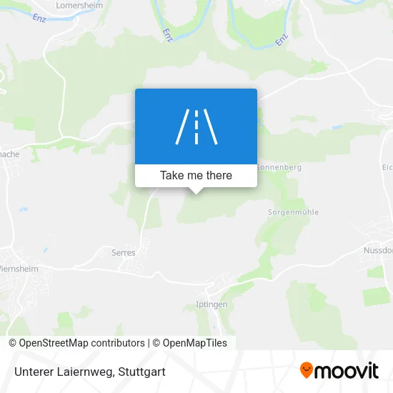 Карта Unterer Laiernweg