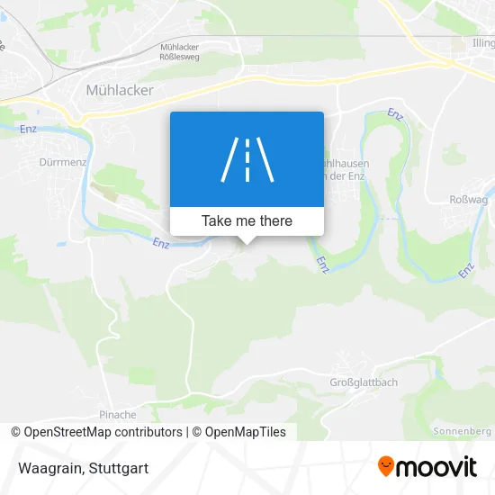 Карта Waagrain