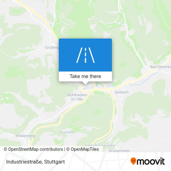 Industriestraße map