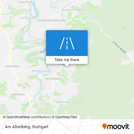 Карта Am Altenberg