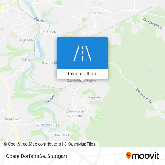 Obere Dorfstraße map