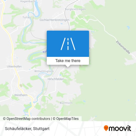 Schäufeläcker map