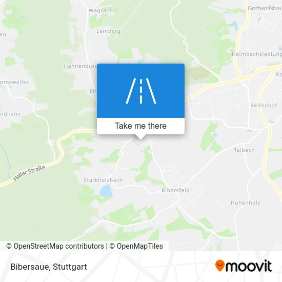 Карта Bibersaue