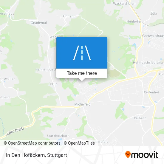 Карта In Den Hofäckern