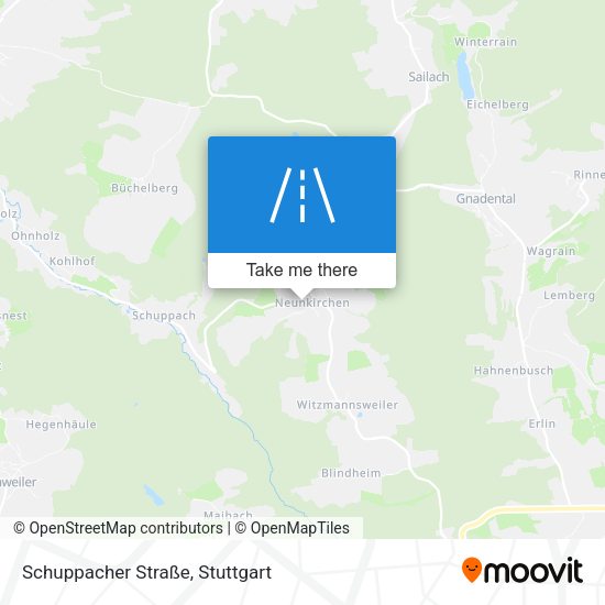 Schuppacher Straße map