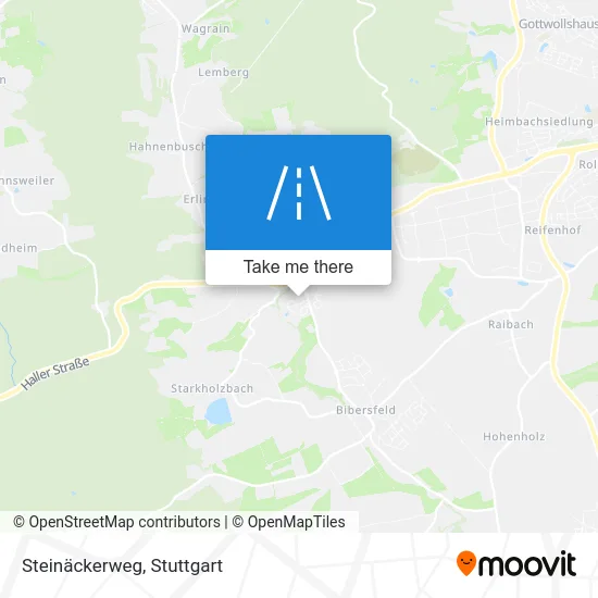 Карта Steinäckerweg