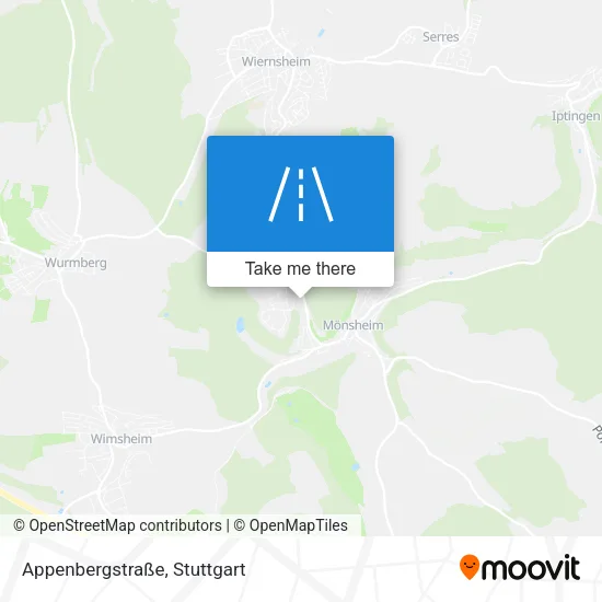 Карта Appenbergstraße