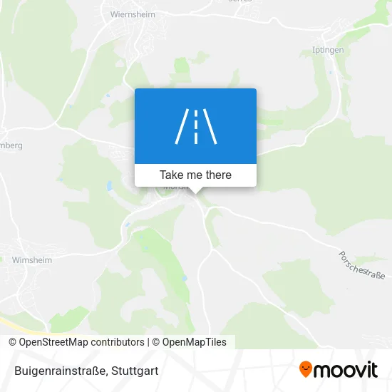 Карта Buigenrainstraße