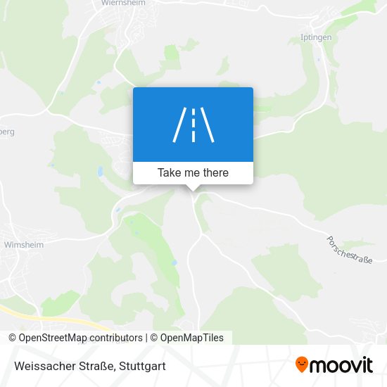 Weissacher Straße map