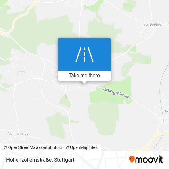 Hohenzollernstraße map