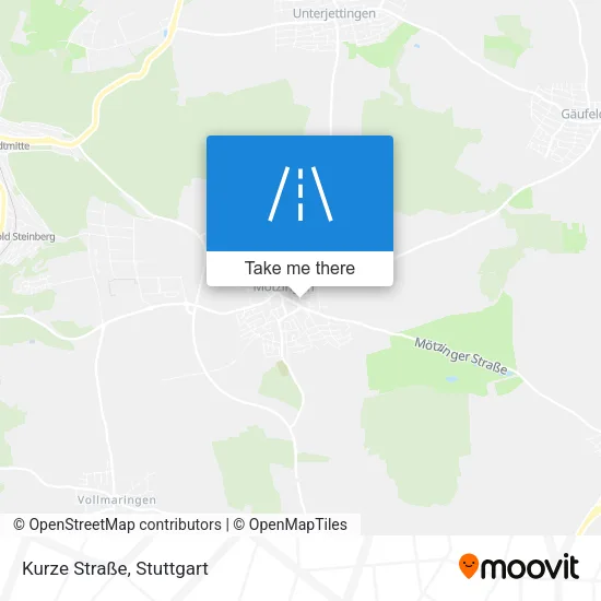 Карта Kurze Straße