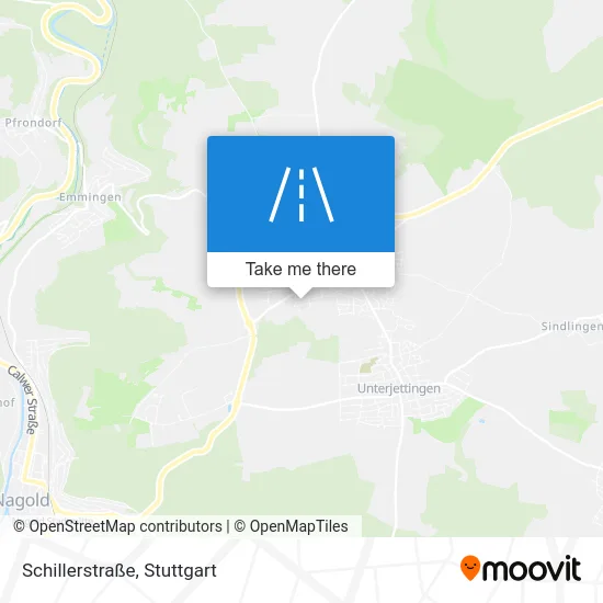 Карта Schillerstraße