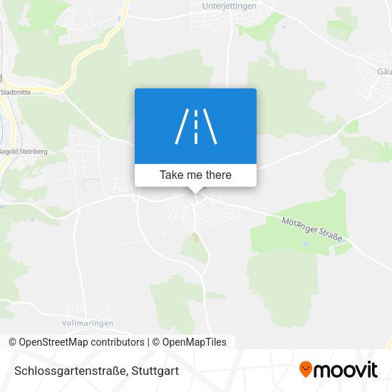 Schlossgartenstraße map